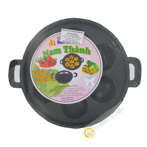 Khuôn Bánh Đúc nhôm chống dính - chất kết dính 22cm, 24cm Nam Thành