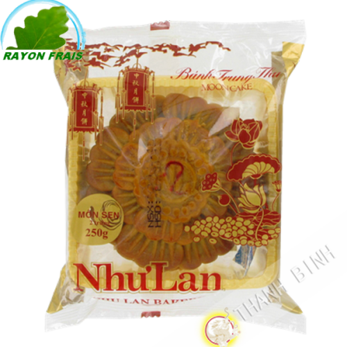 Pastel de luna taro-lotus-2T NHU LAN 250g de Vietnam