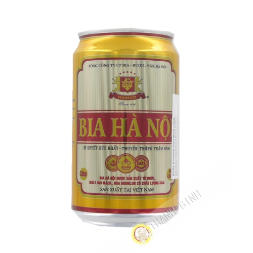 Bier Hanoi Spule Habeco 330ml