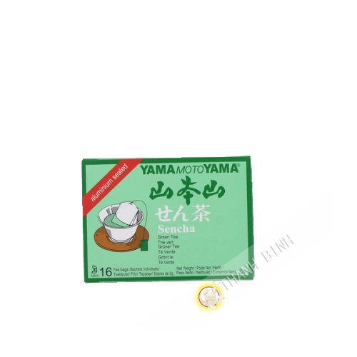 Trà xanh Sencha trong túi YAMATOMOYAMA 32g Mỹ