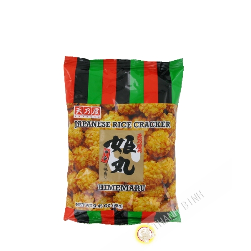 Cracker de riz Himemaru Arare AMANOYA 98g Japon