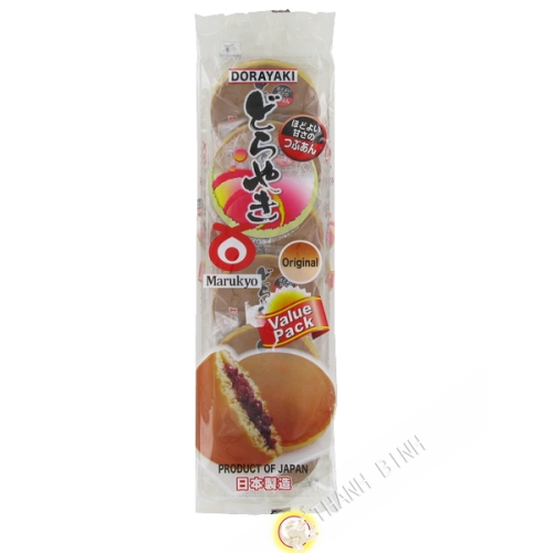 Bánh đậu đỏ Dorayaki MARUKYO 318g Nhật Bản