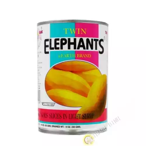 Mango in sirup leicht ELEPHANTS 425g Thailand