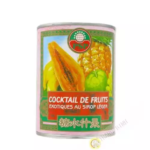 Cocktail de fruits exotiques au sirop léger PSP 565g Thailande