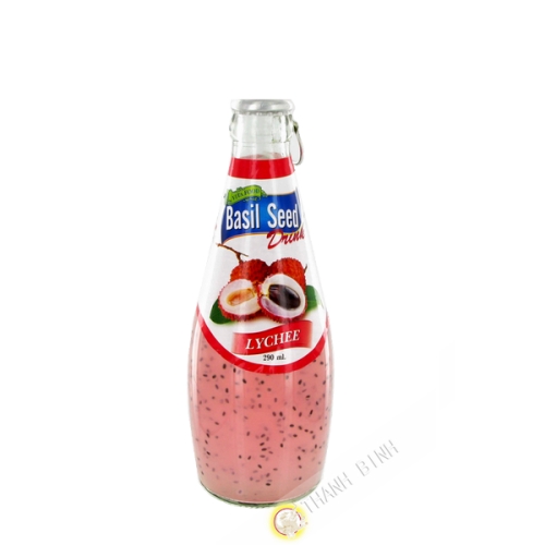 Nước hạt húng quế Litchi VITAFOOD 290ml Thái Lan