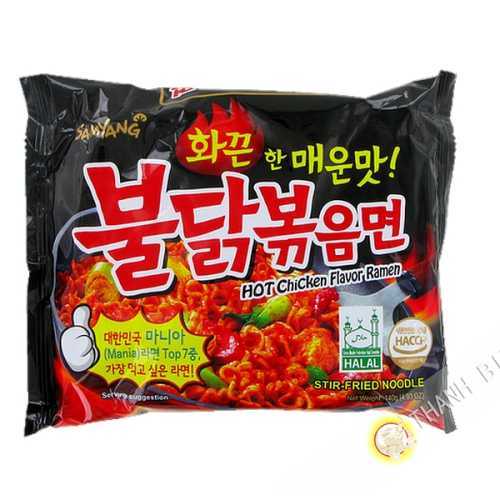 Noodle ramen, fried spicy chicken SAMYANG 140g Korea