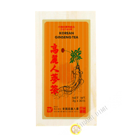 El té de ginseng instantánea - China