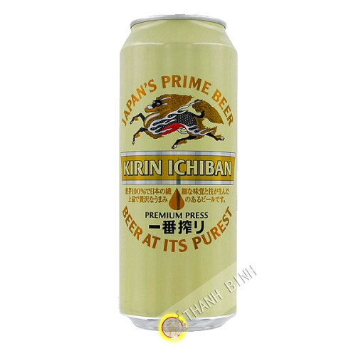 Beer Kirin Ichiban in the bobbin 500ml Japan