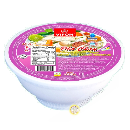 Soup pho vegetarian with Bowl VIFON 70g Vietnam