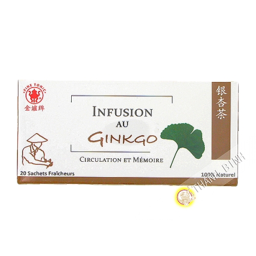 Trà tăng tuần hoàn và trí nhớ Ginkgo 30g Trung Quốc