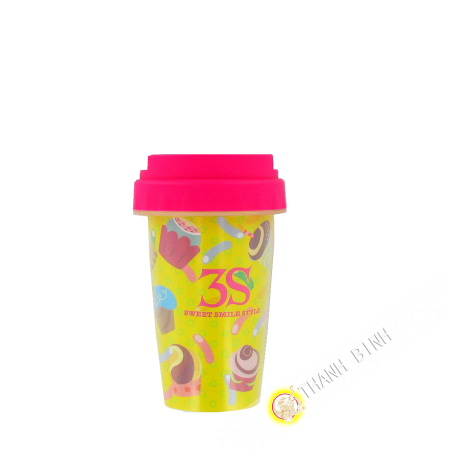 Cup plastic reusable 200ml KOHBEC Japan