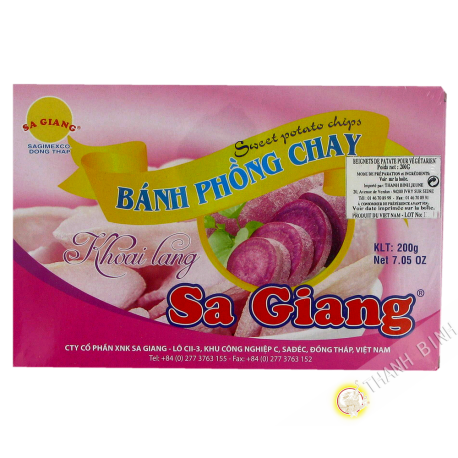 Donut sweet potato SA GIANG 200g Vietnam