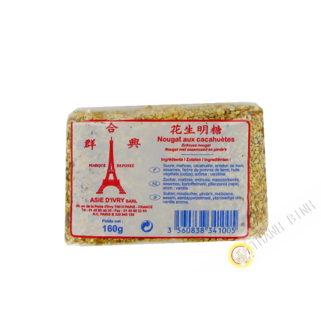 Nougat peanut ASIA IVRY 160g France