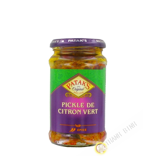 Lime pickle mild PATAK'S 283g United Kingdom