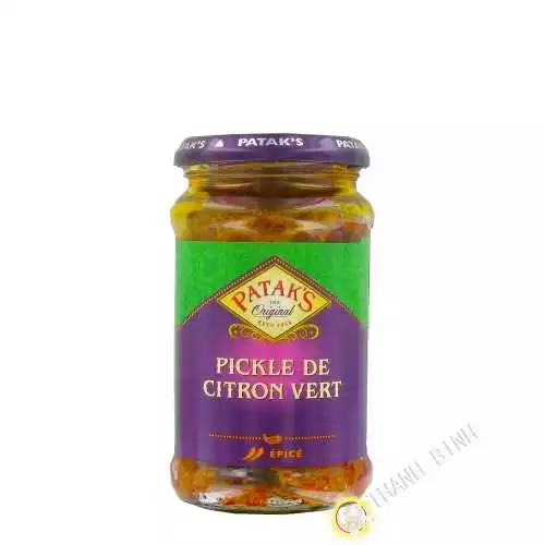 Lime pickle mild PATAK'S 283g Royaume-Uni