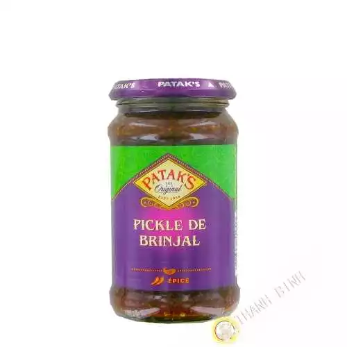 Aubergine Aubergine pickle PATAK'S 283g Vereinigtes Königreich