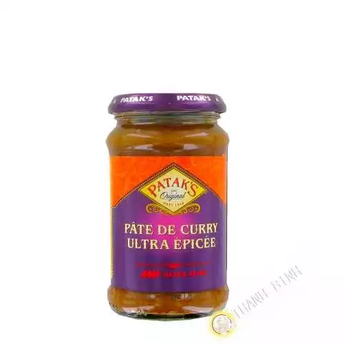 Curry paste extra hot PATAK 283g United Kingdom