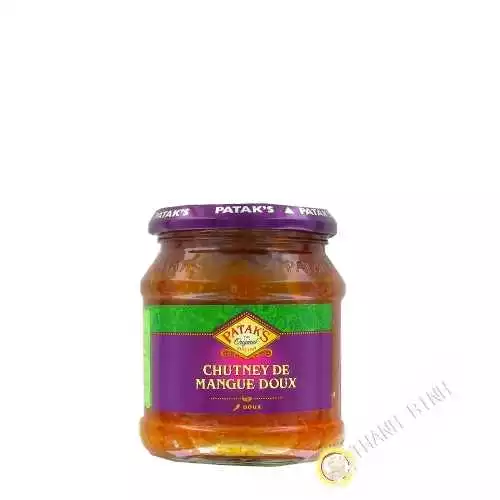 Dolce mango chutney PATAK'S 340g Regno Unito