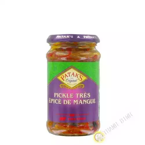 Mango pickle Caldo PATAK 283g Regno Unito