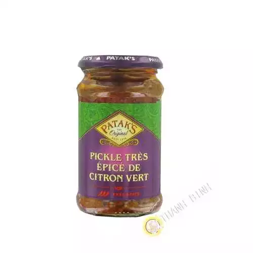 Lime pickle extra hot PATAK'S 283g Royaume-Uni