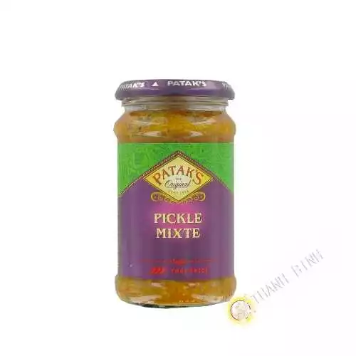 Mixed pickle paste PATAK'S 283g Royaume-Uni