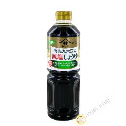 Sauce de soja reduit en sel organic YAMASA 750ml Japon