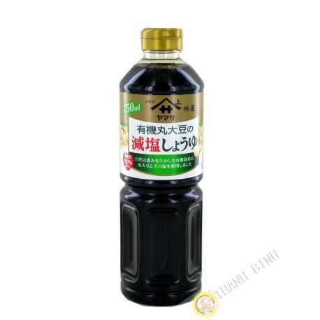 Soy Sauce reduced salt organic YAMASA 750ml Japan