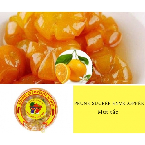 Prune sucrée enveloppée DRAGON OR 200g Vietnam