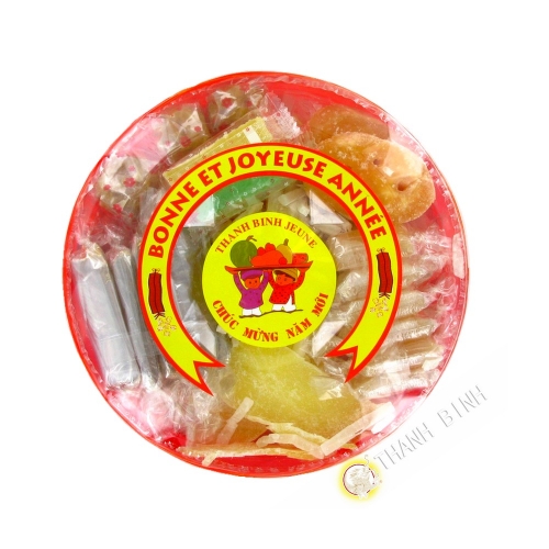 Mezcla de 7 de fruta del DRAGÓN de ORO 630g Vietnam