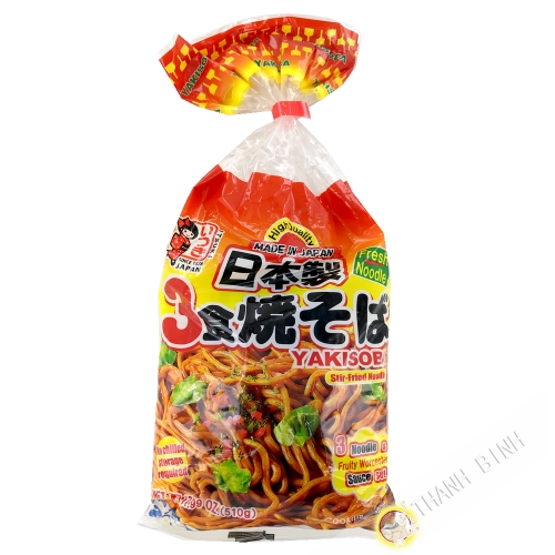 Mỳ yakisoba nấu sẵn ITSUKI 510g Nhật Bản