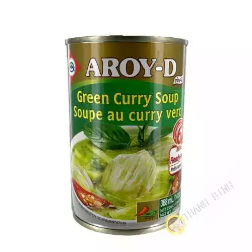 Soupe de curry vert AROY-D 400g Thailande