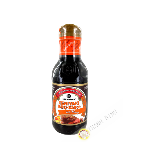 Sauce barbecue terriyaki miel KIKKOMAN 250ml Pays-Bas