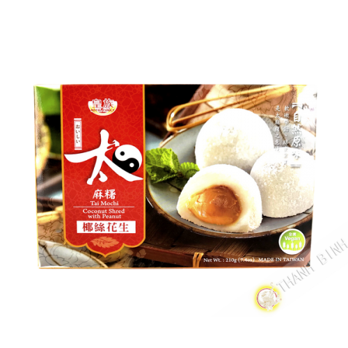 Bánh mochi đậu phộng dừa vụn ROYAL FAMILY 210g Đài Loan