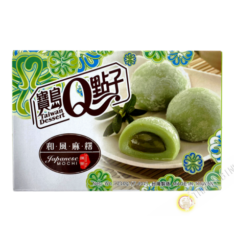 Mochi green Tea, ROYAL FAMILY 210g Taiwan