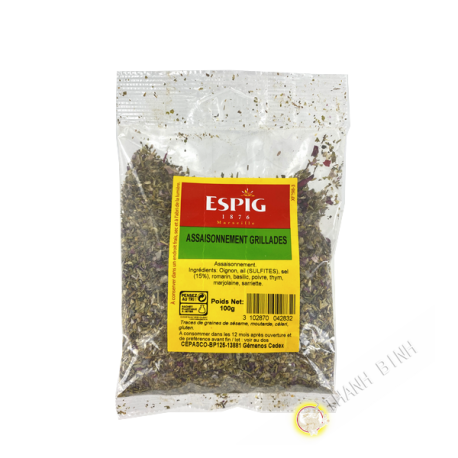 Assaisonnement grillade ESPIG 100g