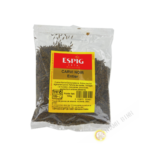 Carvi noir entier ESPIG  100g