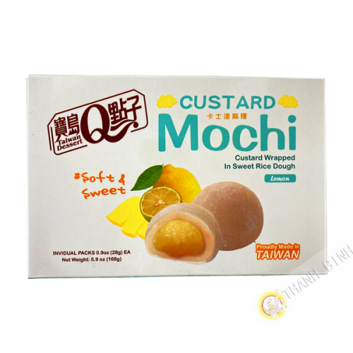 Mochi crema de limón ROYAL FAMILY 168g Taiwán