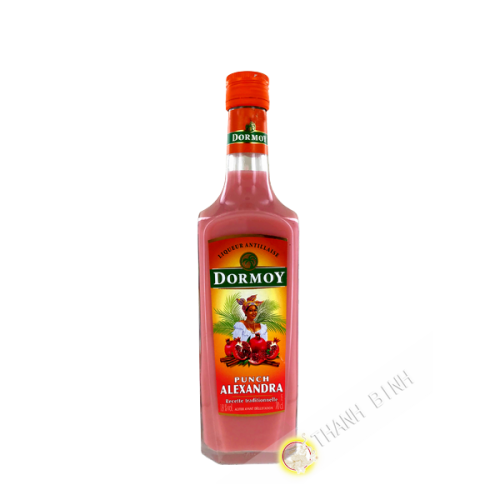 Punch al liquore dell'India occidentale Alexandra DORMOY 700 ml Guadalupa