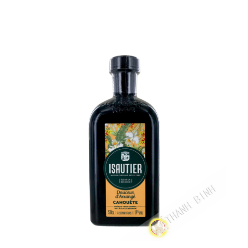 Liquore Al Rum Dolcezza di Cahouète ISAUTIER 500ml 17° Réunion