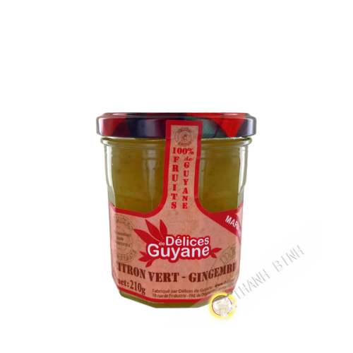 Jam Marmalade Lime Ginger 210g Guyana