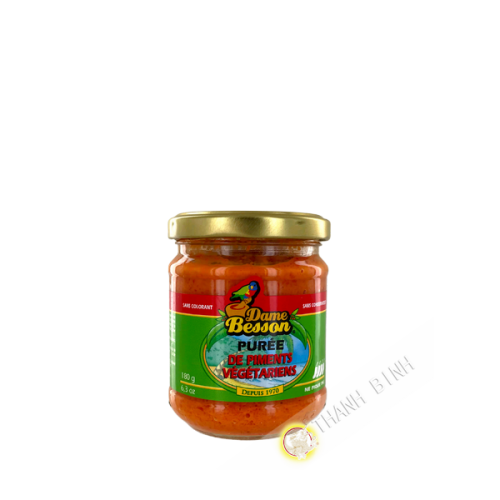 Vegetarian chili puree DAME BESSON 180g Guadeloupe