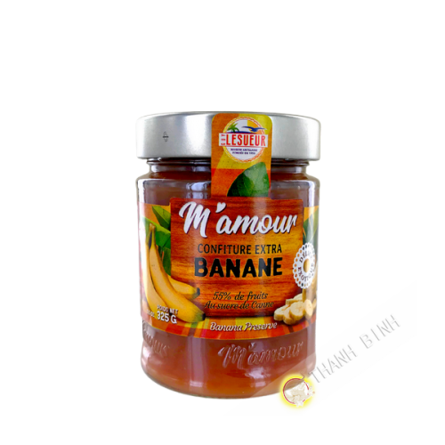 Extra Bananenmarmelade M'AMOUR 325g Guadeloupe