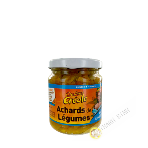 Vegetable pickles CHALEUR CREOLE 200g France