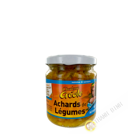 Achards légumes CHALEUR CREOLE 200g France