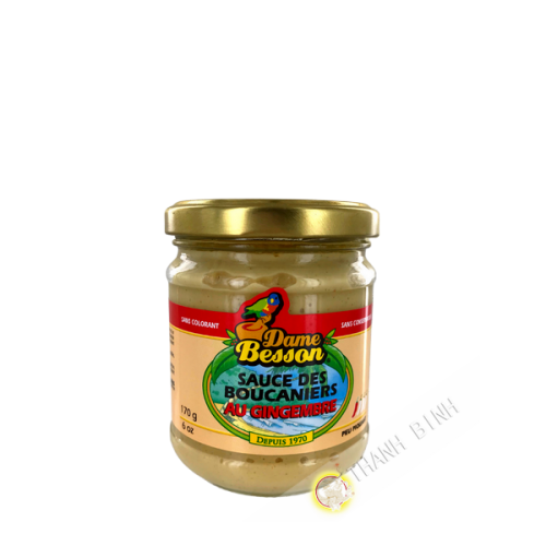 Freibeutersauce mit Ingwer DAME BESSON 170g Guadeloupe