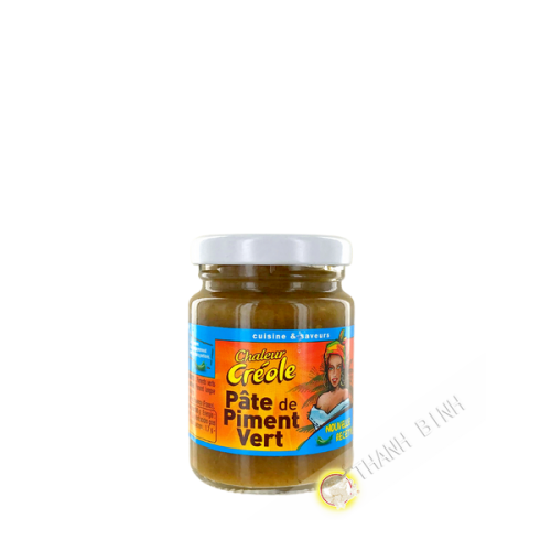 Green chili paste CHALEUR CREOLE 100g France