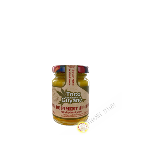 TOCO pasta di peperoncino giallo curry 100g Guyana