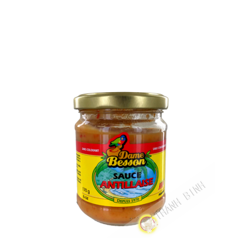 DAME BESSON 170g Guadeloupe West Indian sauce