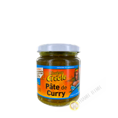 Pâte de curry CHALEUR CREOLE 200g France