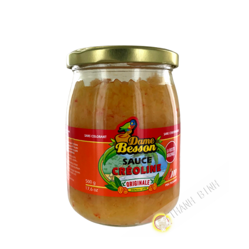 DAME BESSON Original Kreolinsauce 500g Guadeloupe